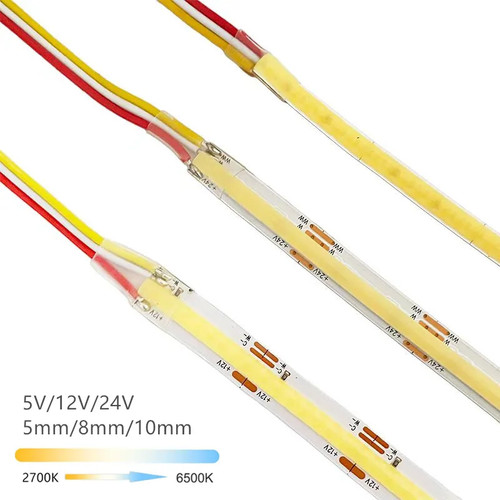 Striscia led cob 12v 24v - led,