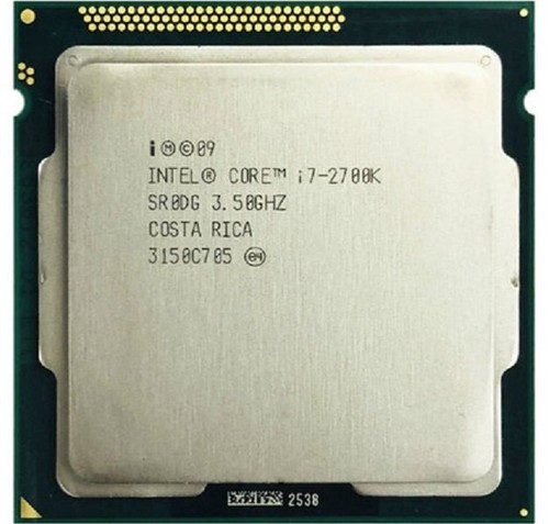 Intel core 2700k 3 - 4-core, 3,5