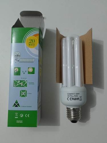 Lampadina spirale 20w x10 - 20w,