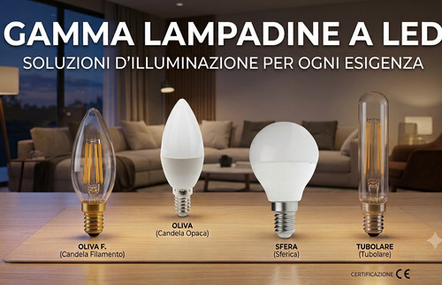 Lampadina led oliva sfera - lampadina,