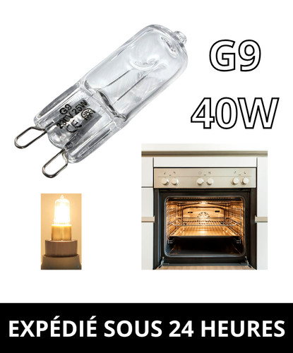 Ampoule halogène 40w - ampoule, g9