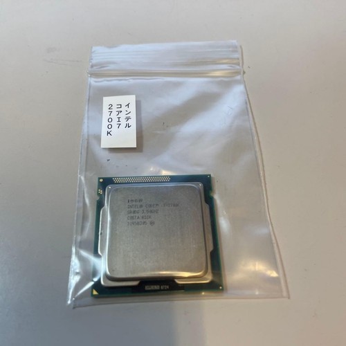 Cpu intel core 2700k - cpu, i7‐2700k
