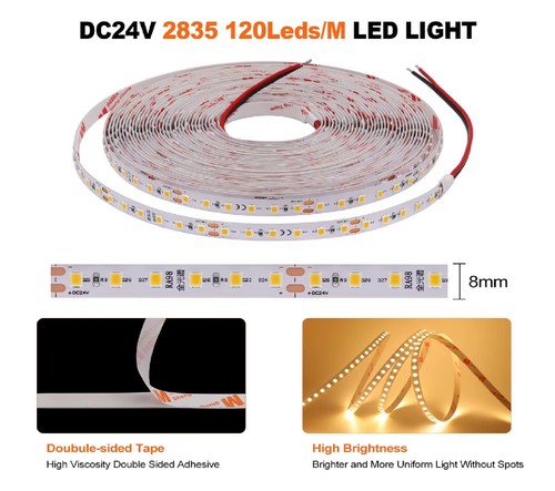Striscia led 24v - 24v, cri98